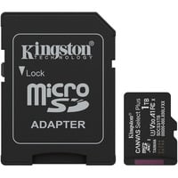 Kingston SDCS3/1TB, Tarjeta de memoria negro