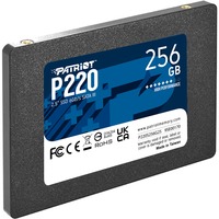 Patriot P220 256 GB, Unidad de estado sólido negro