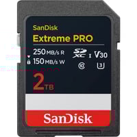 SanDisk SDSDXXD-2T00-GN4IN, Tarjeta de memoria negro