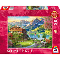 Schmidt Spiele Relajación en los Dolomitas, Puzzle 