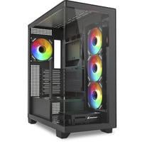 Sharkoon 4044951041121, Cajas de torre negro
