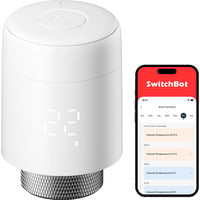 SwitchBot Termostato inteligente para radiador, Termostato de la calefacción blanco