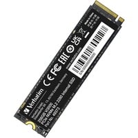 Verbatim Vi3000 256 GB M.2 PCI Express 3.0 NVMe, Unidad de estado sólido 256 GB, M.2, 3100 MB/s