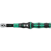 Wera Llave dinamométrica con trinquete reversible Click-Torque Lock A 5, Llave de torsión negro/Verde
