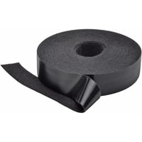 Digitus Cinta de velcro para cableado estructurado, rollo de 10 metros, Guía para cable negro