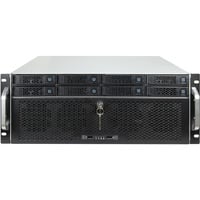 Inter-Tech IPC Storage 4U-4708, Servidor de vivienda negro