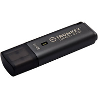 Kingston IronKey Locker+ 50 G2 32 GB, Lápiz USB antracita