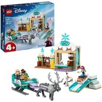 LEGO Disney Princess Aventura en Trineo de Anna, Juegos de construcción Juego de construcción, 4 año(s), Plástico, 192 pieza(s), 516 g
