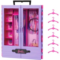 Mattel Fashionistas HJL65 accesorio para muñecas Juego de ropita para muñeca, Muebles de muñecas rosa/blanco, Juego de ropita para muñeca, 3 año(s), 120 g