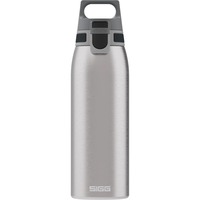 SIGG Shield One Brushed 1L, Botella de agua acero fino cepillado