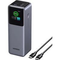 UGREEN PB722 Powerbank 25.000mAh 200W Carga Rápida Pantalla, Banco de potencia 