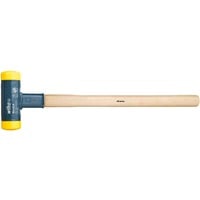 Wiha Martillo anti-rebote, medio duro negro/Madera