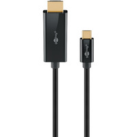 goobay 75697, Adaptador negro