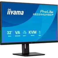 iiyama ProLite XB3294UHSCP-B1 pantalla para PC 80 cm (31.5") 3840 x 2160 Pixeles 4K Ultra HD Negro, Monitor LED negro (mate), 80 cm (31.5"), 3840 x 2160 Pixeles, 4K Ultra HD, 2 ms, Negro