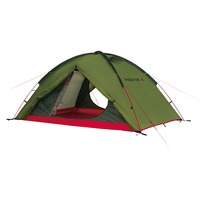 High Peak Tienda de campaña tipo cúpula Woodpecker 3 LW verde/Rojo
