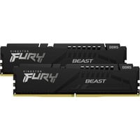 Kingston FURY FURY DIMM 64 GB DDR5-6000 (2x 32 GB) Dual-Kit, Memoria RAM negro