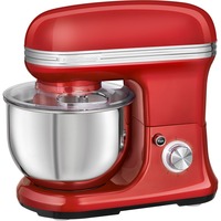 ProfiCook PC-KM 1197, Robot de cocina rojo/Acero fino