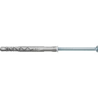 fischer Taco de vástago largo SXRL 8x80 T, Pasador gris claro