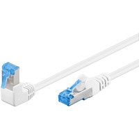 goobay 51563 cable de red Blanco 0,5 m Cat6a S/FTP (S-STP) blanco, 0,5 m, Cat6a, S/FTP (S-STP), RJ-45, RJ-45