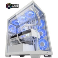 ALTERNATE ALT-ICUECS-INT-005, Gaming-PC blanco/Transparente