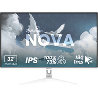 Arozzi AZ-NO-32T2K180, Monitor de gaming blanco