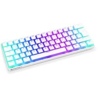 ENDORFY Thock Compact Wireless Pudding Onyx White, Teclado para gaming blanco
