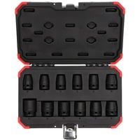 GEDORE R63003012 set de conectores y conector, Llave de tubo rojo/Negro, 1,6 kg, 50 mm