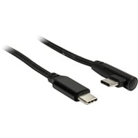 Inter-Tech 88885581 cable USB 1 m USB C Negro negro, 1 m, USB C, USB C, Negro