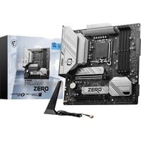 MSI B760M Ptoject Zero Intel B760 LGA 1700 micro ATX, Placa base Intel, LGA 1700, Intel® Celeron®, Intel® Pentium® Gold, LGA 1700, DDR5-SDRAM, 256 GB