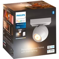 Philips Hue White Ambiance Buckram Einzelspot, Lámpara blanco