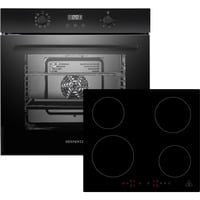 Respekta AB700-33, Juego para horno negro