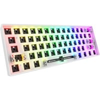 Sharkoon 4044951041862, Teclado para gaming blanco