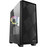 Sharkoon VS8 RGB, Cajas de torre negro