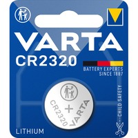 Varta -CR2320 Pilas domésticas, Batería Batería de un solo uso, CR2320, Litio, 3 V, 1 pieza(s), 135 mAh