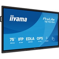 iiyama TE7515A-B1AG, Pantalla de gran formato negro (mate)