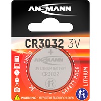 Ansmann 1516-0013 pila doméstica Batería de un solo uso CR3032 Litio Batería de un solo uso, CR3032, Litio, 3 V, 1 pieza(s), 550 mAh