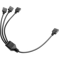 EKWB EK-Loop D-RGB 3-Way Splitter Cable, Cable Y negro