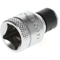 GEDORE adaptador de punta 3/8" cuadrado > 1/4" hexagonal cromado