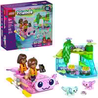 LEGO Friends Barco de aventura Axolotl, Juegos de construcción 