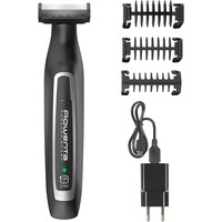 Rowenta TN6000 Negro, Plata 4 Ión de litio, Cortapelo para barba negro/Plateado, Negro, Plata, 0,4 mm, 5 mm, 3,2 cm, 2 mm, Acero inoxidable