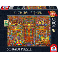 Schmidt Spiele Michael Fishel: Menagerie de vidrio, Puzzle 