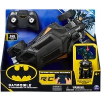 Spin Master DC COMICS - PACK BATMÓVIL Y FIGURA BATMAN - Coche Batman Teledirigido escala 1:20 y Figura de Acción 10 cm + - Coche Teledirigido Niños 4 años + - Juguetes Niños 4 Años +, Radiocontrol DC Comics - PACK BATMÓVIL Y FIGURA BATMAN - Coche Batman Teledirigido escala 1:20 y Figura de Acción 10 cm + - Coche Teledirigido Niños 4 años + - Juguetes Niños 4 Años +, Coche de carreras, 4 año(s), AAA, Negro