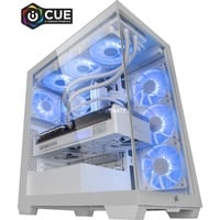 ALTERNATE ALT-ICUECS-INT-002, Gaming-PC blanco/Transparente