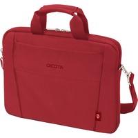 DICOTA Eco Slim Case BASE maletines para portátil 35,8 cm (14.1") Maletín Rojo rojo, Maletín, 35,8 cm (14.1"), Tirante para hombro, 350 g