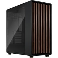 Fractal Design North XL Charcoal Black TG Dark, Cajas de torre negro/Madera