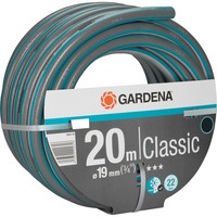 GARDENA Manguera Classic 19 mm (3/4") 20m gris/Turquesa, 18022-20 
