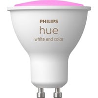 Philips Hue GU10 - Focos inteligentes, Lámpara LED Philips Hue White and Color ambiance GU10 - Focos inteligentes, Bombilla inteligente, Bluetooth, Blanco, LED integrado, GU10, GU10