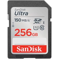SanDisk SDSDUNC-256G-GN6IN, Tarjeta de memoria negro