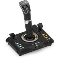 Turtle Beach Maneta de simulación universal VelocityOne Flightstick para Xbox Series X|S y Xbox One | PC Windows 10/11, Palanca de mando negro, Palanca de mando, PC, Xbox One, Xbox Series S, Xbox Series X, Inalámbrico y alámbrico, Bluetooth/USB, USB Tipo C, Negro