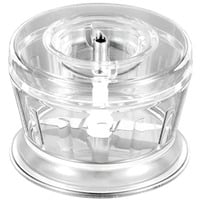 Unold 5050 picadora manual de alimentos Transparente, Trituradora blanco, Transparente, Plástico, Acero inoxidable, 0,28 L, Suiza, 83 mm